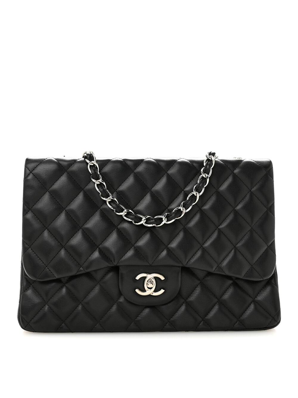 Chanel Lambskin Quilted Jumbo Single #311320C42B
